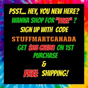 👗 SIGN UP TO POSHMARK USE CODE STUFFMARTCANADA GET $15-$25 CREDIT & FREE SHIP